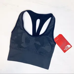 NWT The North Face Seamless Bra in TNF Black