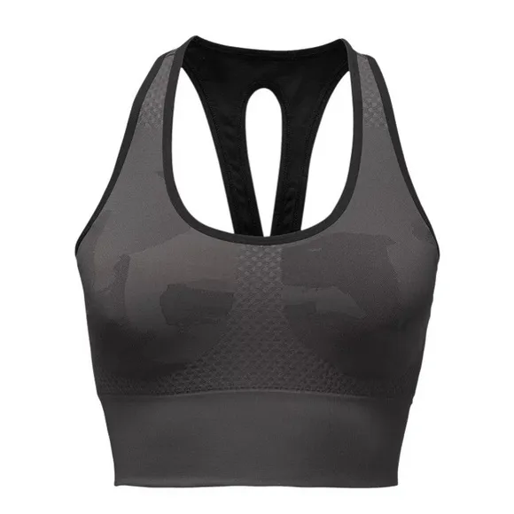NWT The North Face Seamless Bra in TNF Black