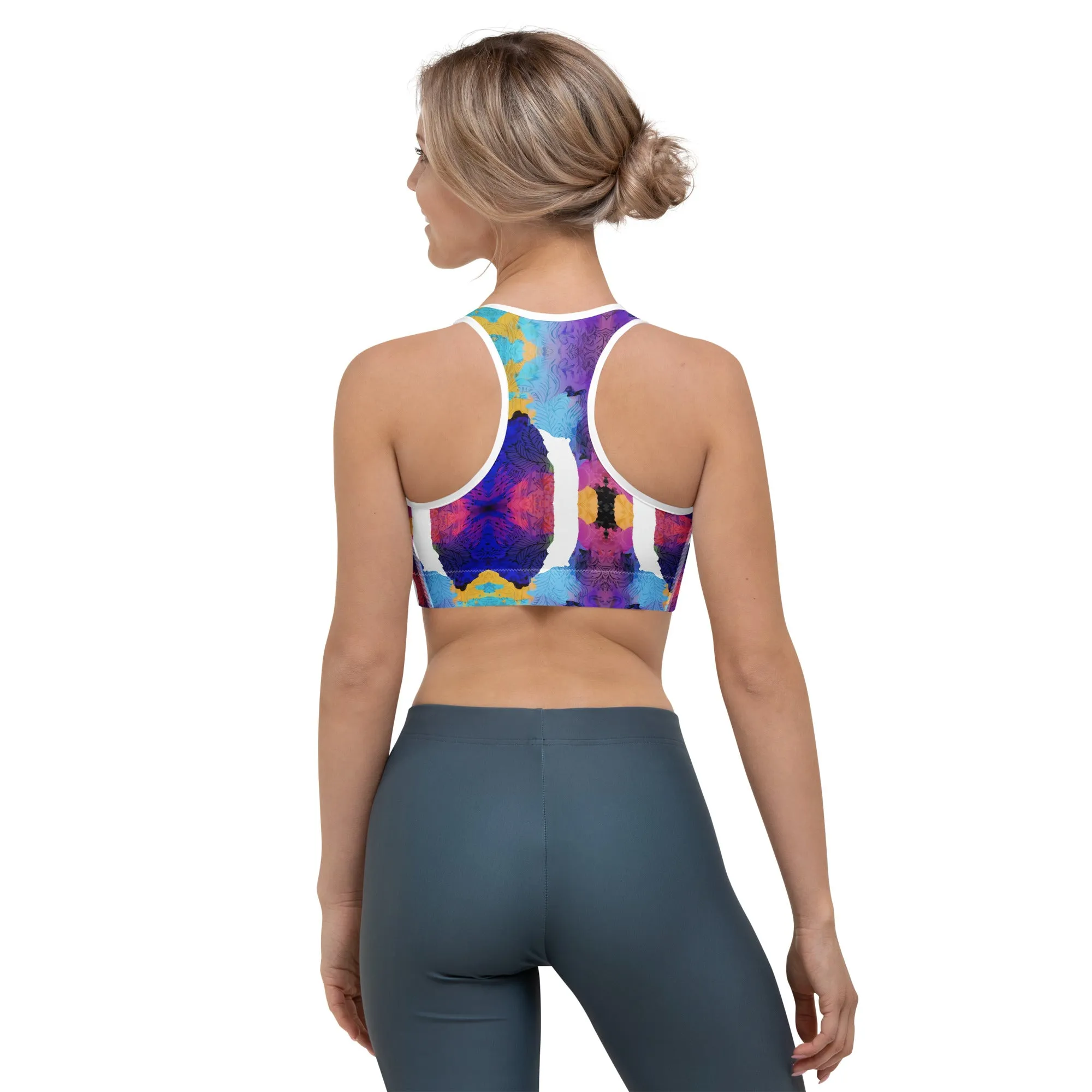 Ocean Mirage Sports bra