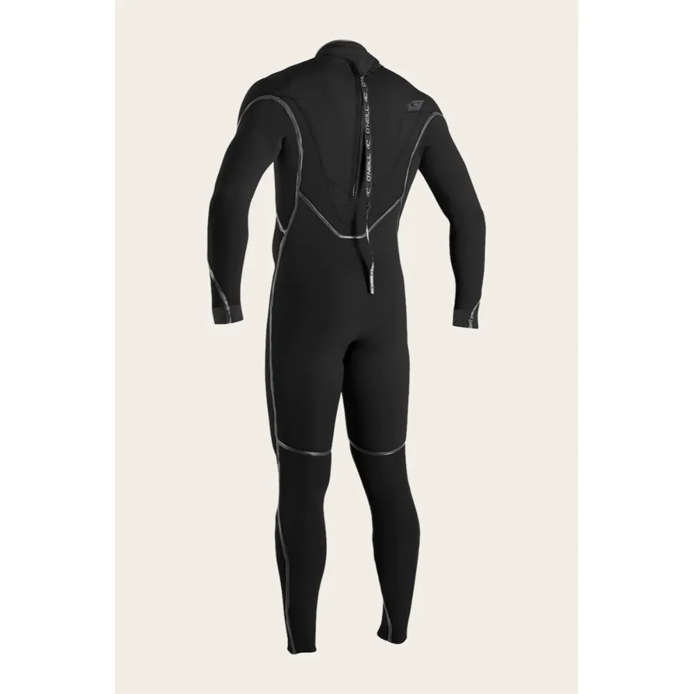 O'NEILL PSYCHO ONE 3/2 BACK ZIP BLACK