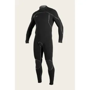 O'NEILL PSYCHO ONE 3/2 BACK ZIP BLACK