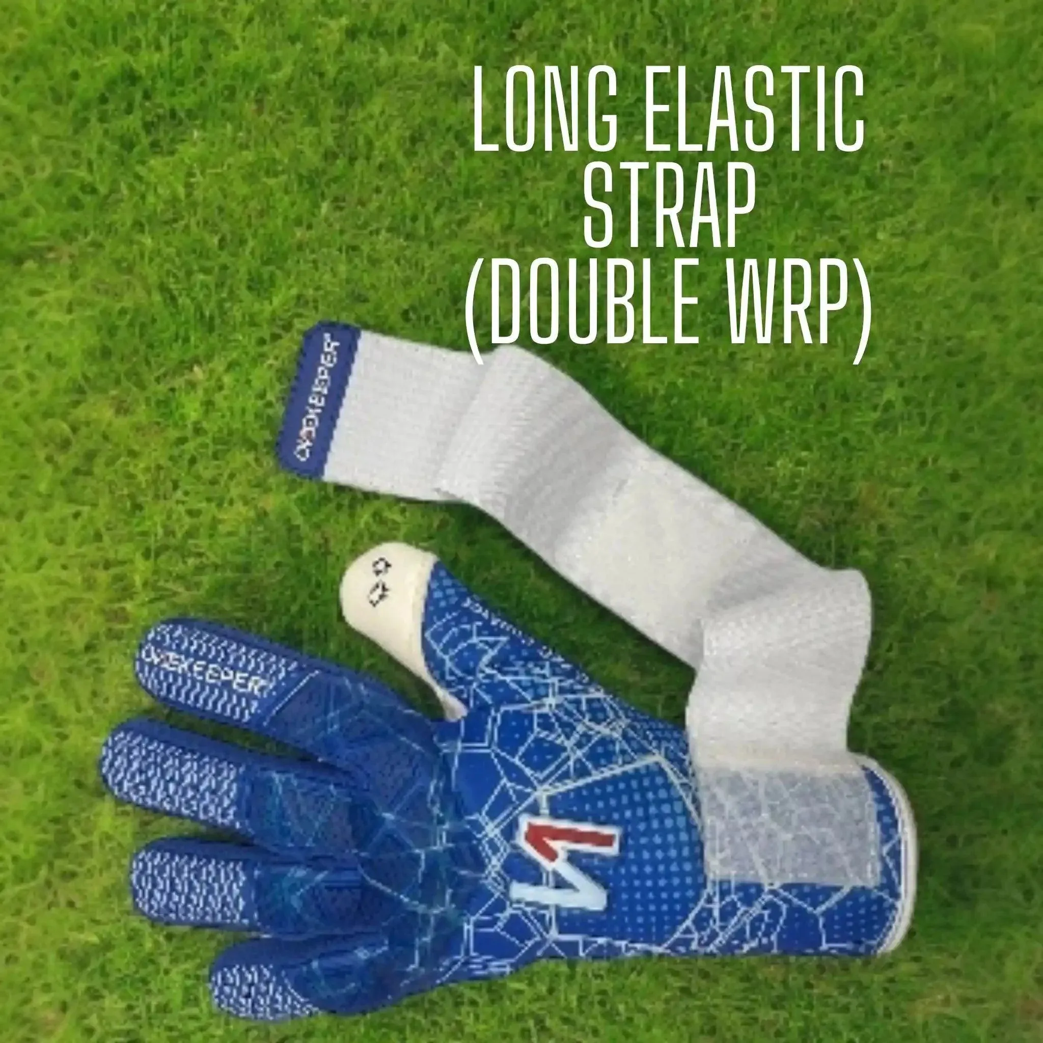 ONEKEEPER C-TEC Blue and White - Pro Goalkeeper Gloves Sizes 8 to 12