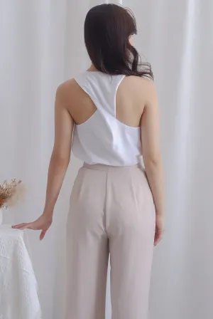 Ori Twist Back Top In White