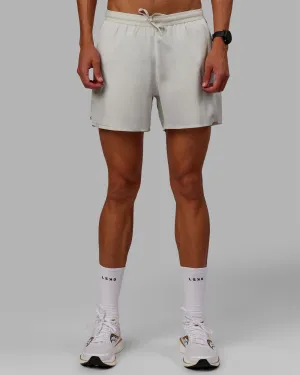 Pace Lined Performance Short  5" - Digital Mist-Reflective
