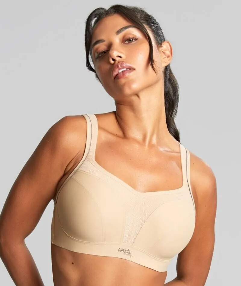 Panache Sport Power Underwired Sports Bra - Latte
