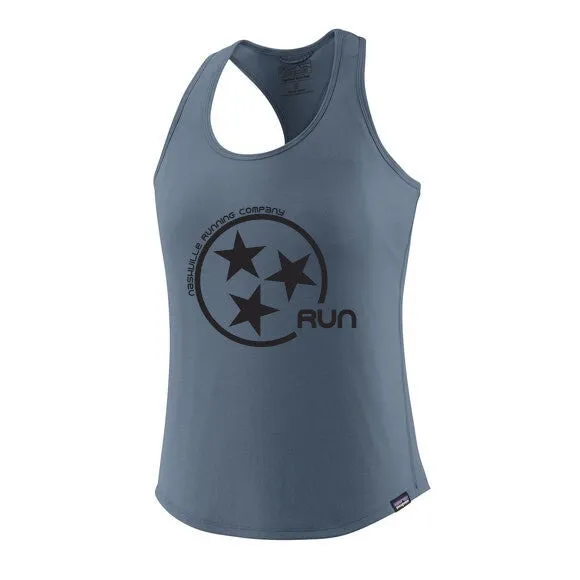PATAGONIA CAPILENE COOL TRAIL TANK WOMEN - NRC LOGO