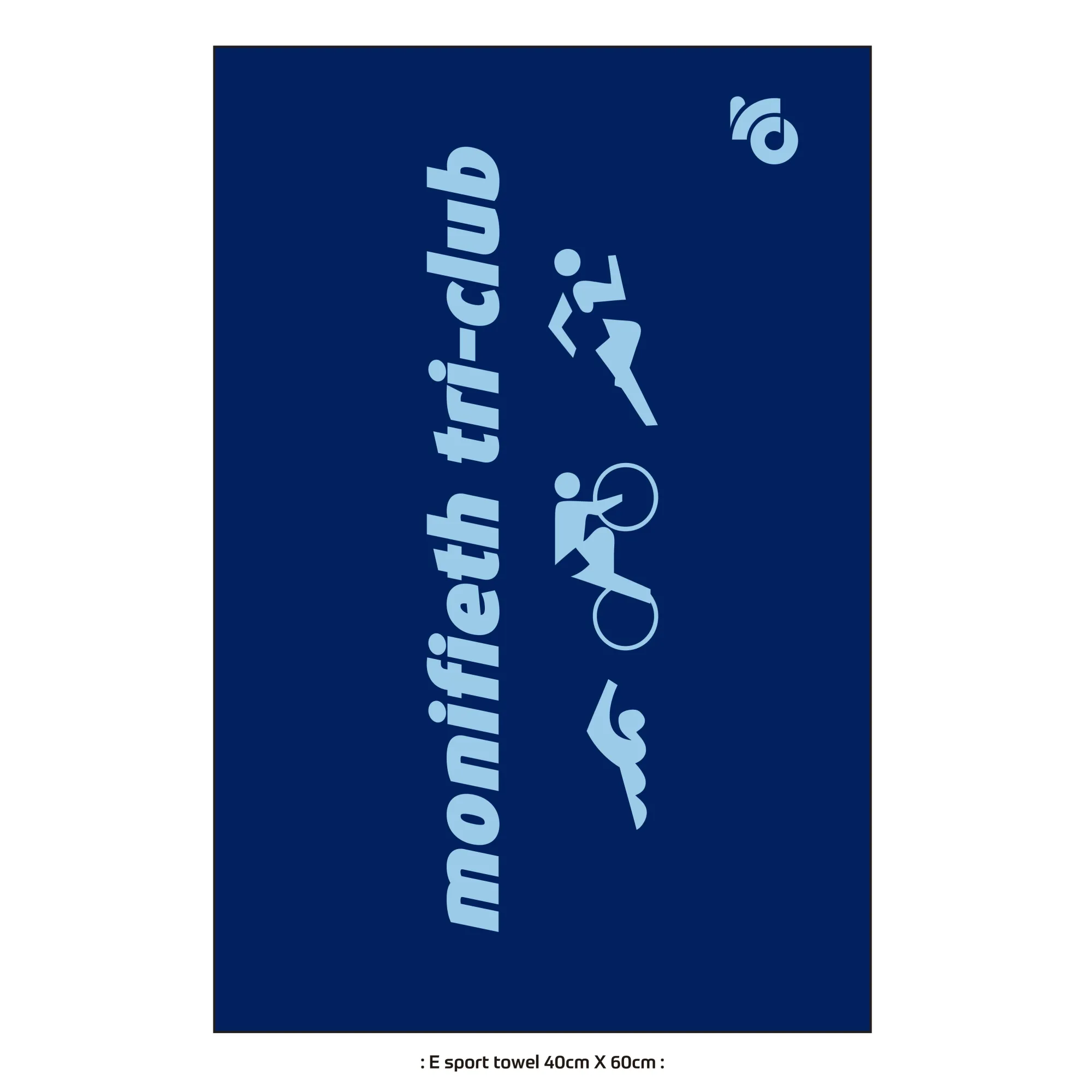 PERFORMANCE E sport towel 40cm X 60cm