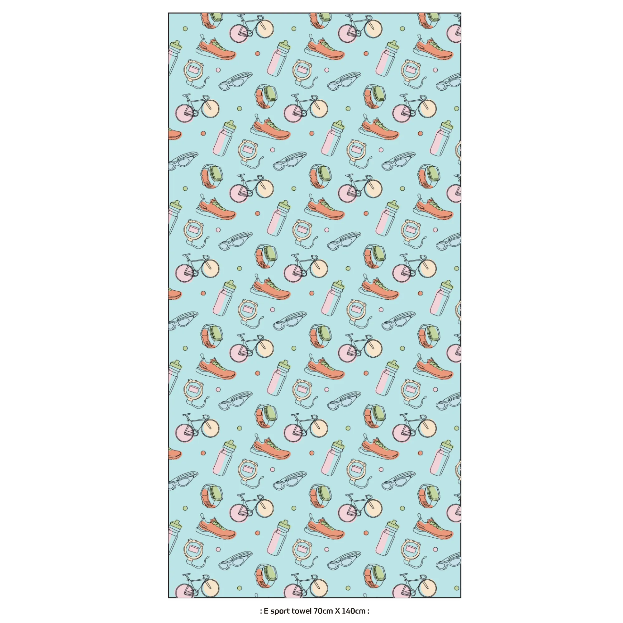 PERFORMANCE E sport towel 70cm X 140cm