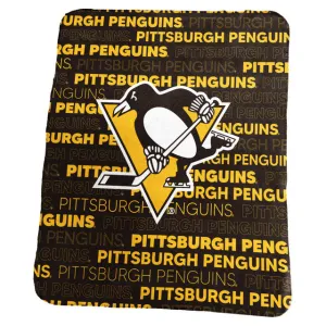 Pittsburgh Penguins Blanket 50x60 Fleece Classic