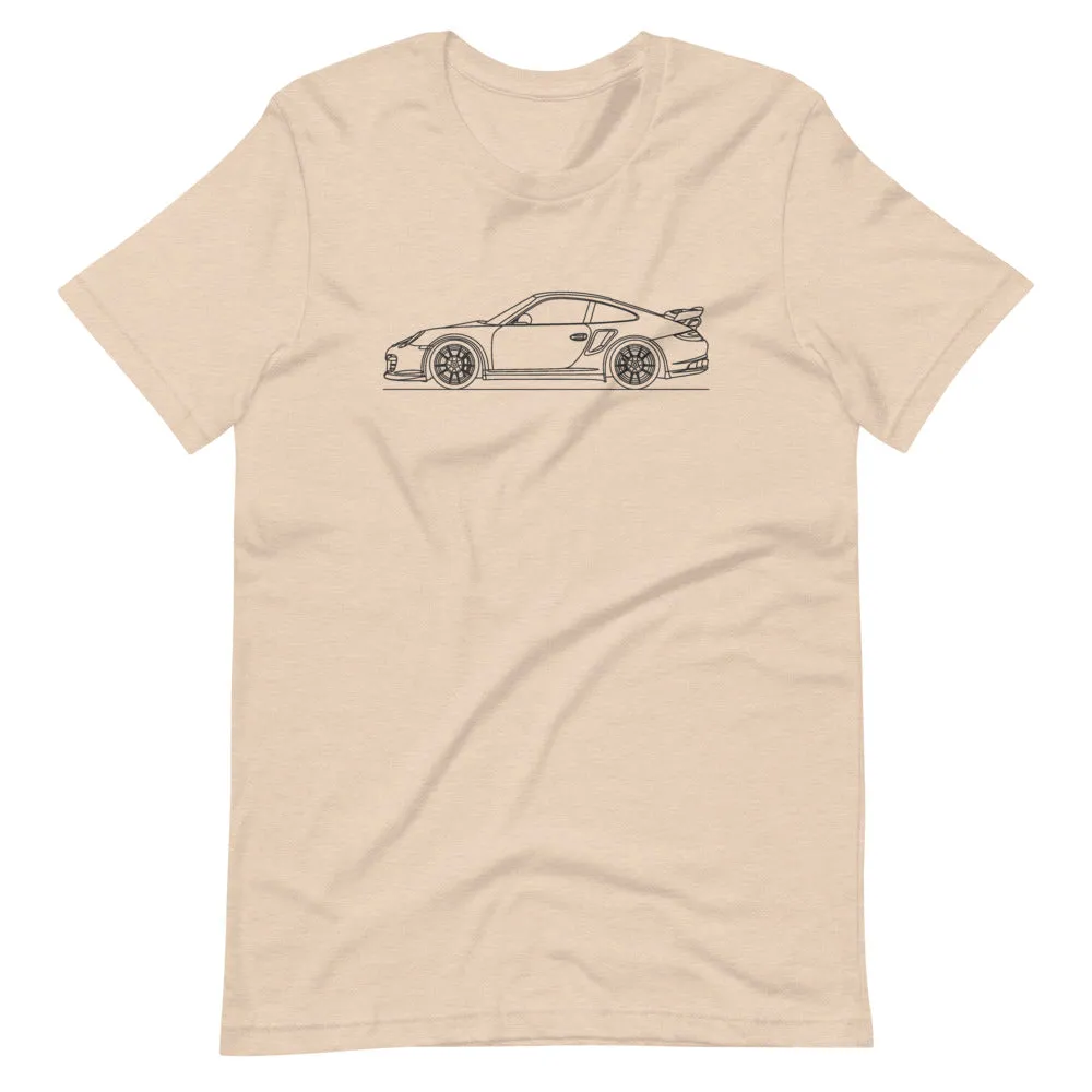 Porsche 911 997.2 GT2 RS silhouette T-shirt
