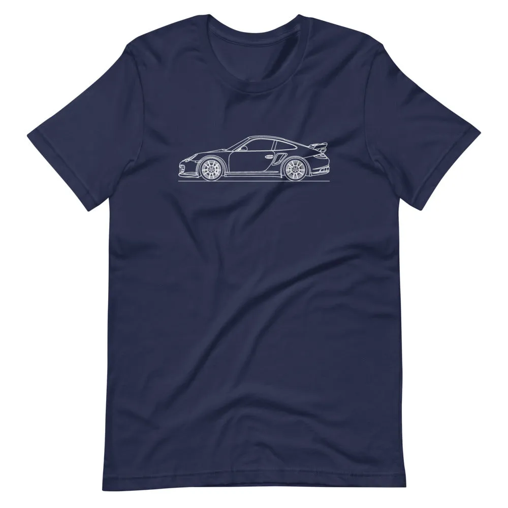 Porsche 911 997.2 GT2 RS silhouette T-shirt