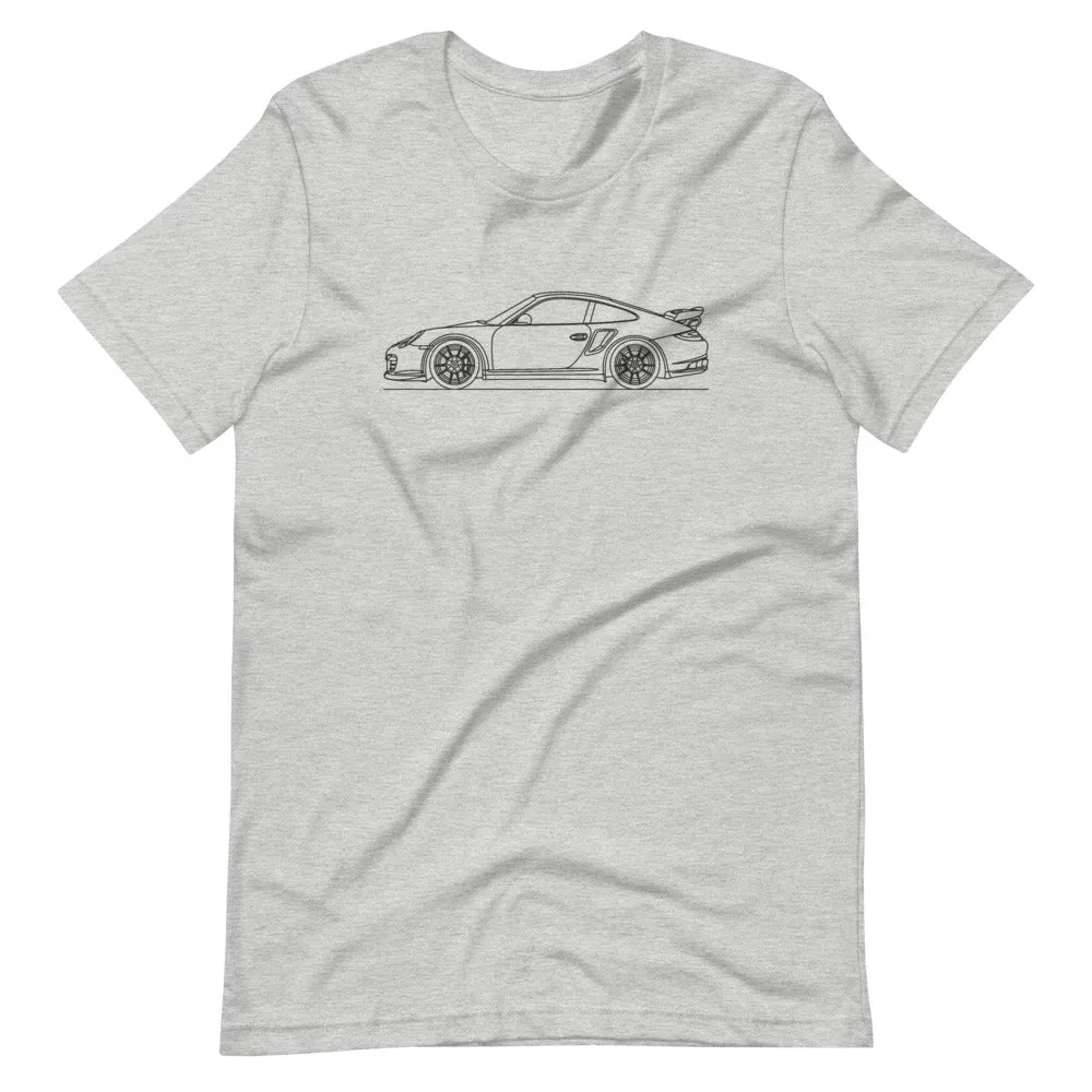 Porsche 911 997.2 GT2 RS silhouette T-shirt