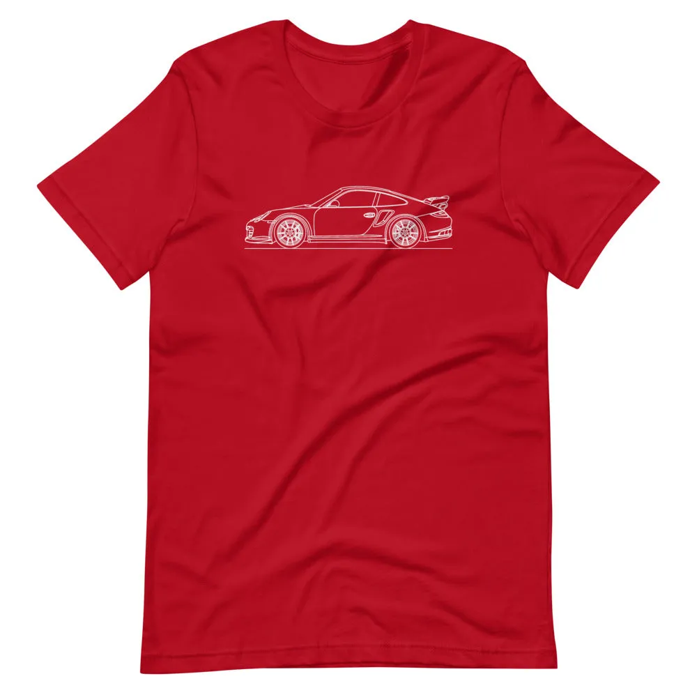 Porsche 911 997.2 GT2 RS silhouette T-shirt