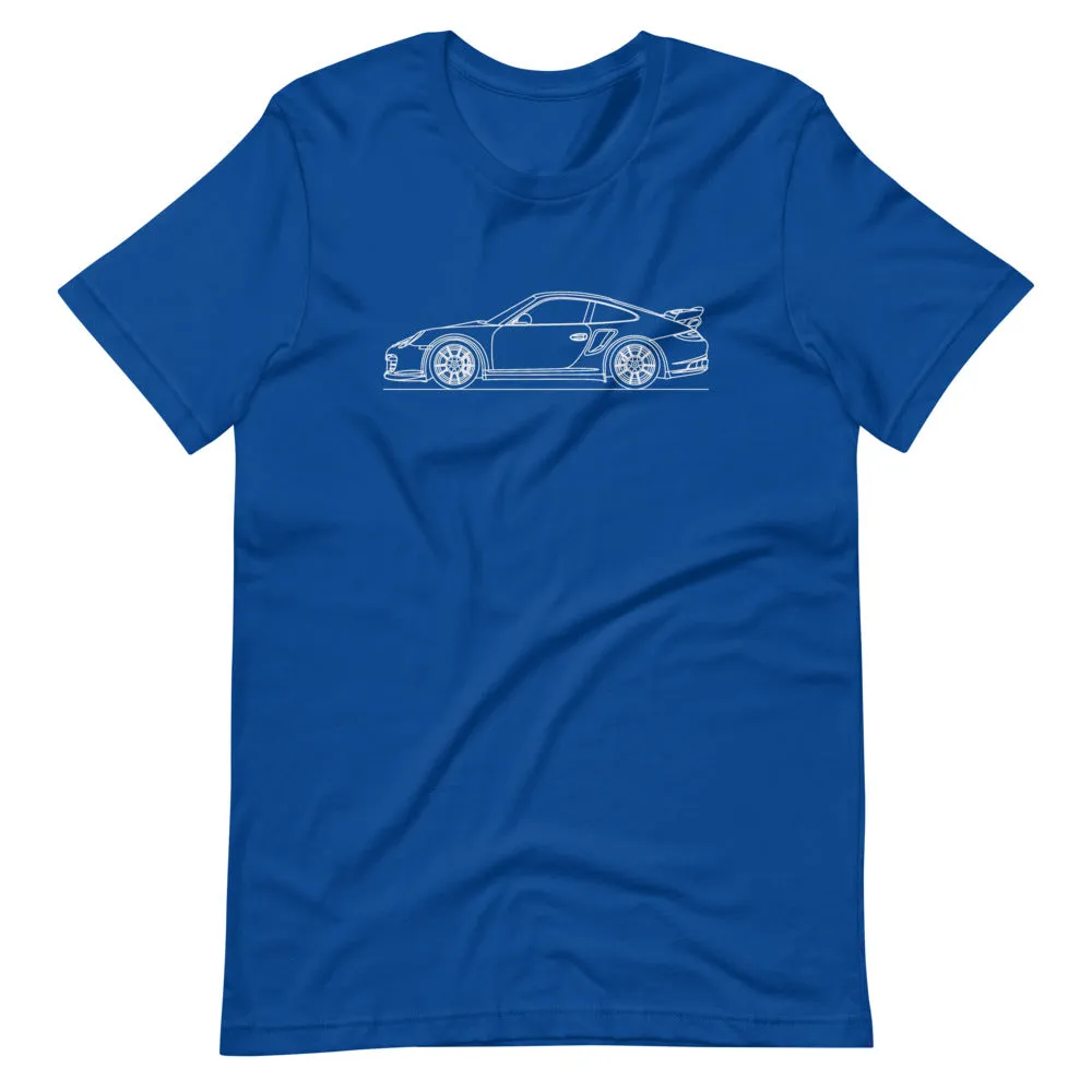 Porsche 911 997.2 GT2 RS silhouette T-shirt