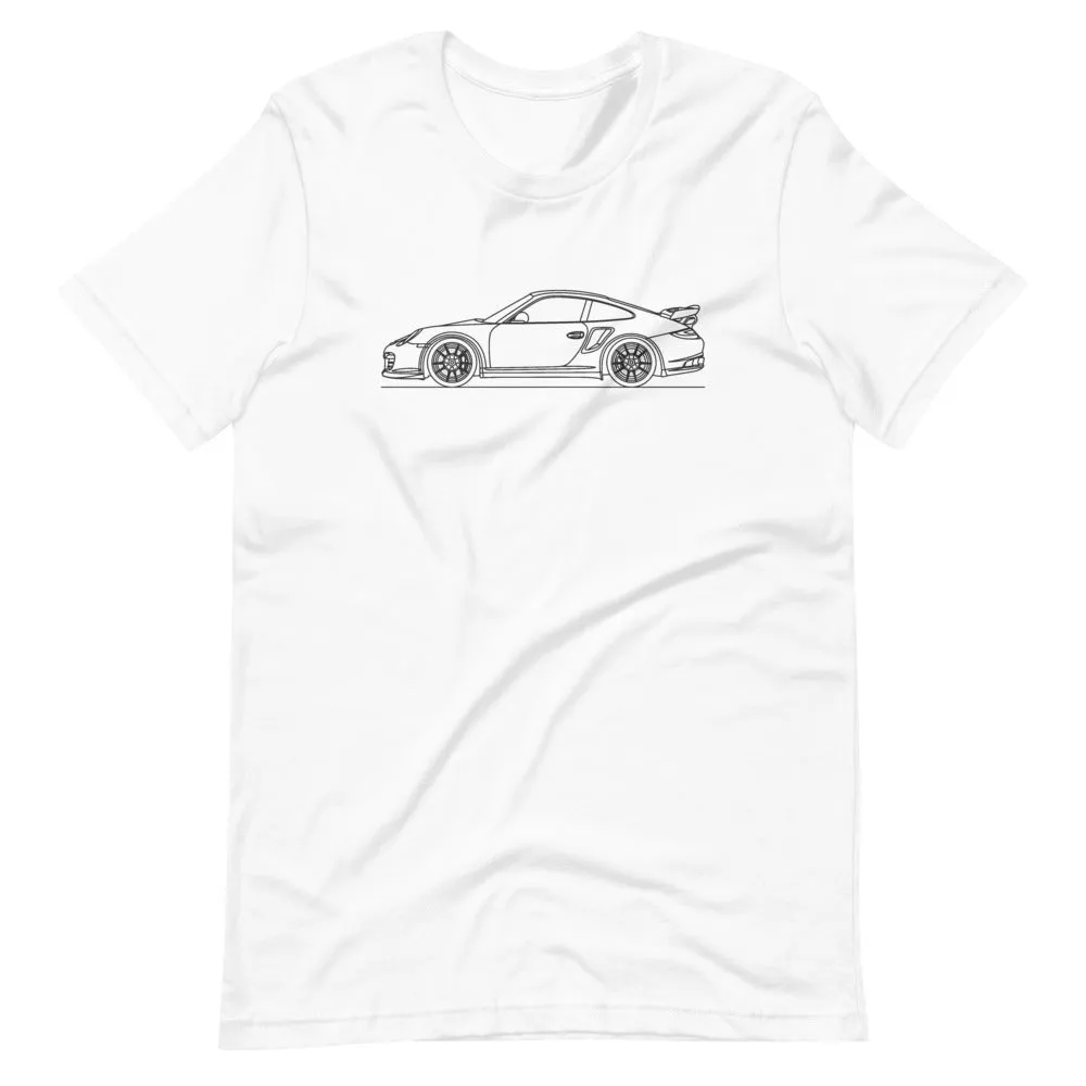 Porsche 911 997.2 GT2 RS silhouette T-shirt