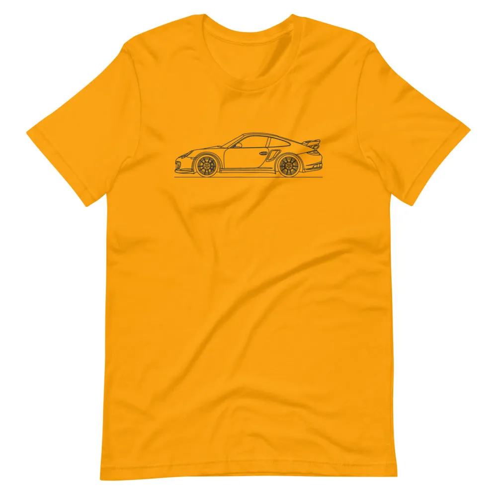 Porsche 911 997.2 GT2 RS silhouette T-shirt