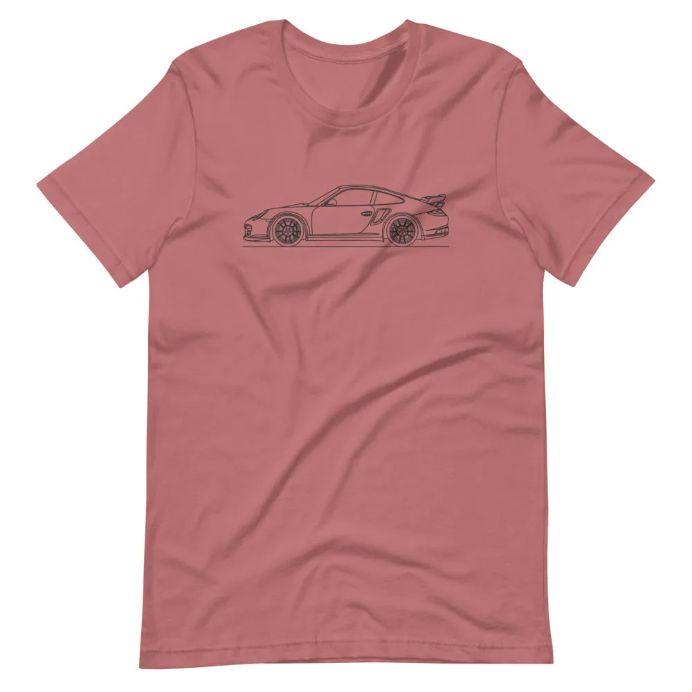 Porsche 911 997.2 GT2 RS silhouette T-shirt