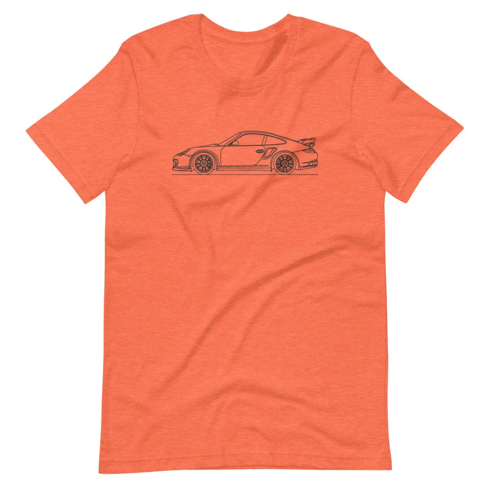 Porsche 911 997.2 GT2 RS silhouette T-shirt