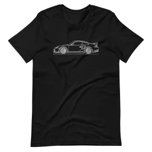 Porsche 911 997.2 GT2 RS silhouette T-shirt
