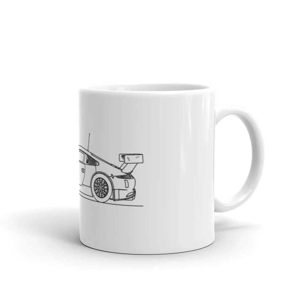 Porsche 911 GT3 Outline Mug