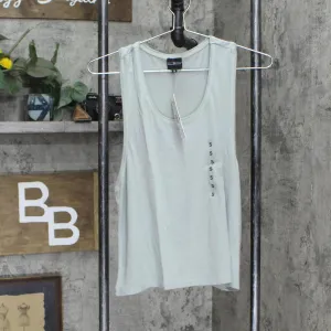 Psk Collective Womens Easy Tank Top PKS-T10-TT Ash Green S