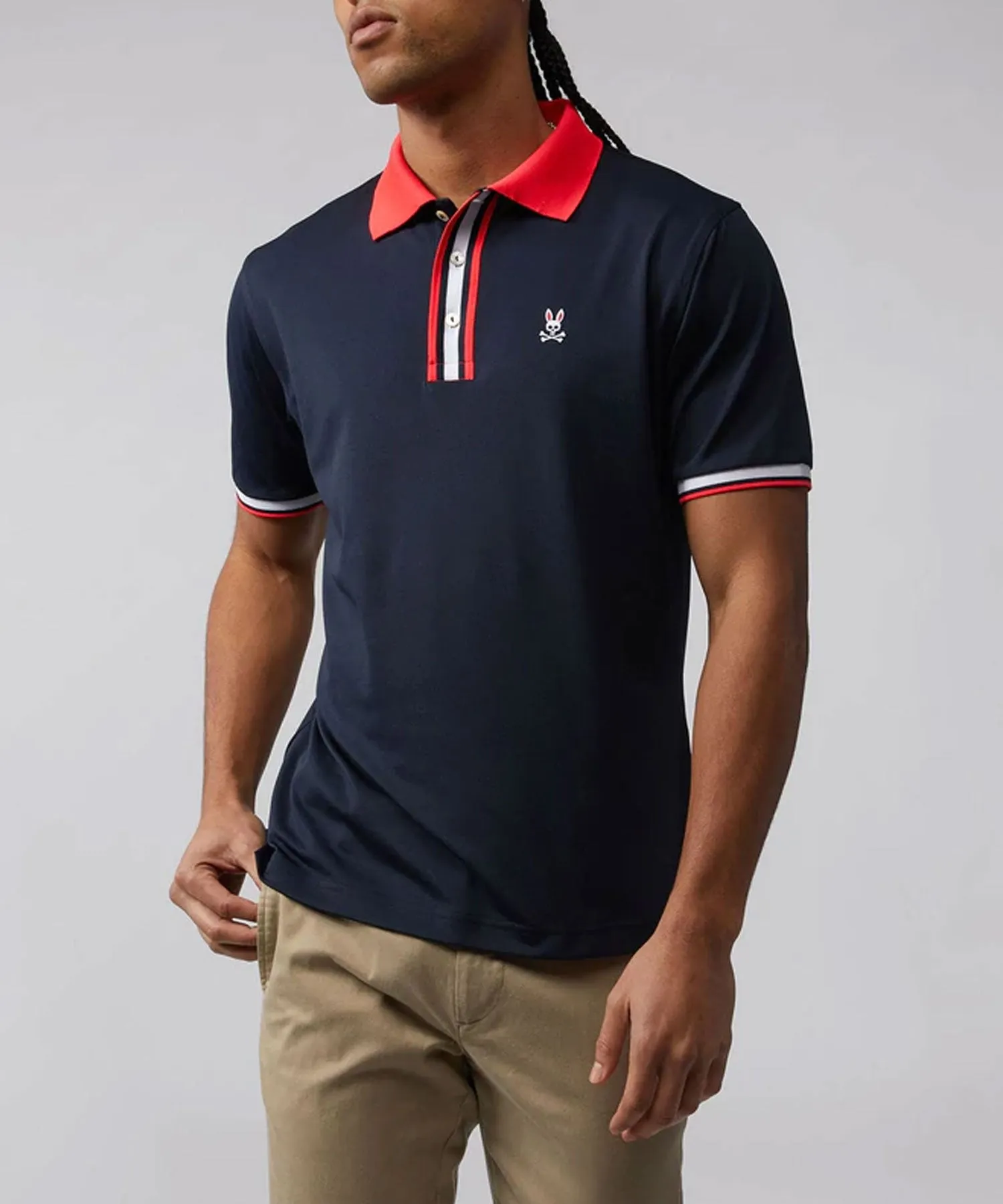 Psycho Bunny Bromley Sports Polo - Navy