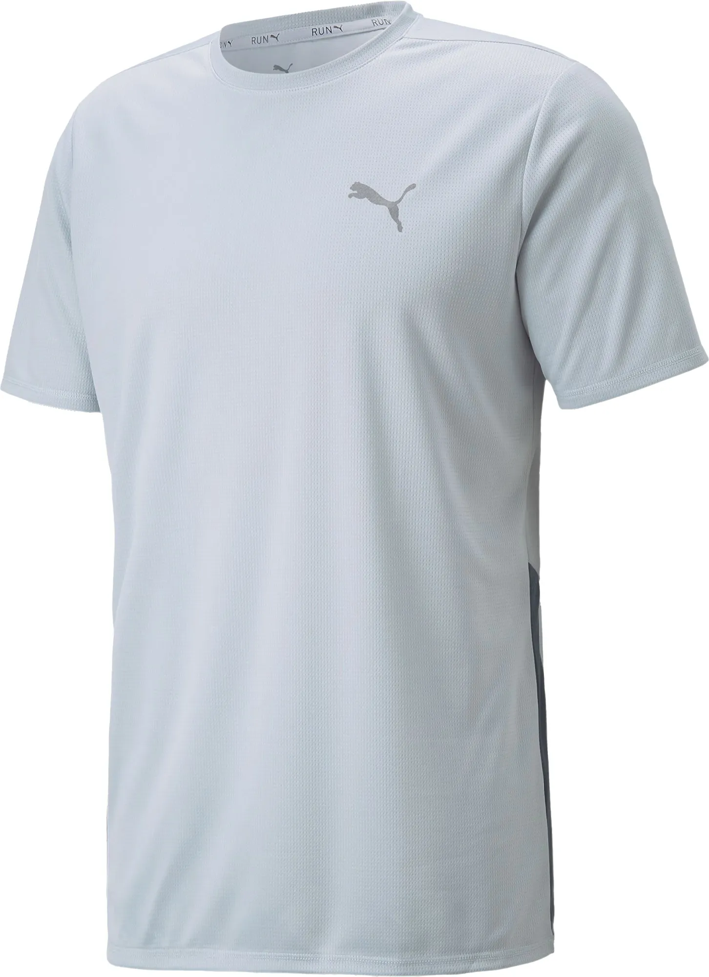 Puma Favourite Short Sleeve Mens Running Top - Grey