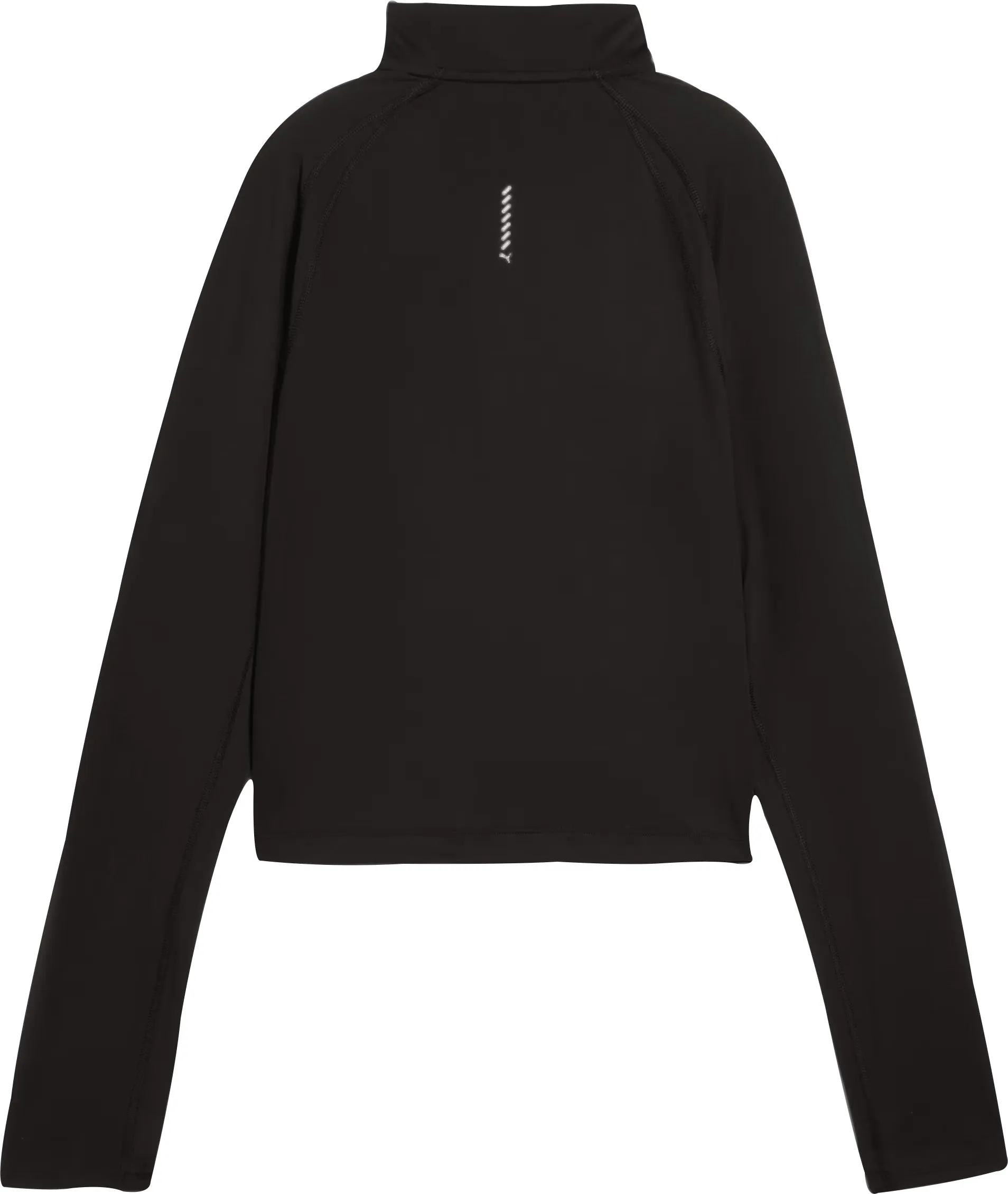 Puma Run Cloudspun Half Zip Long Sleeve Womens Running Top - Black