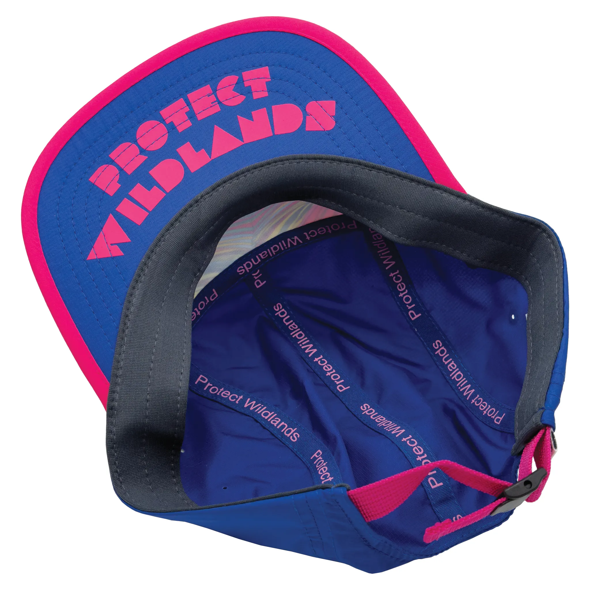 Rainbow Mountain and Alpaca,  Peru |  Travel and Running Hat | Royal Blue