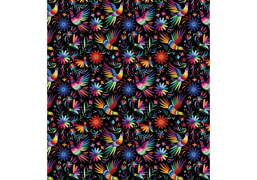Rainbow Rainforest Mid Shorts with pockets