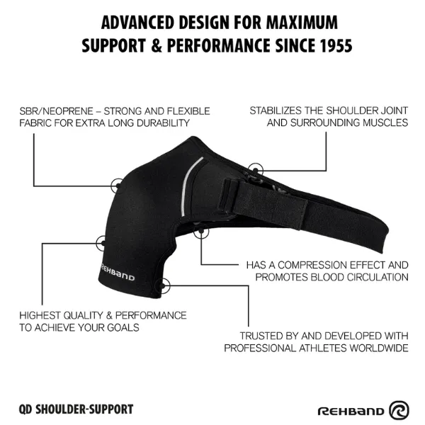 Rehband QD Shoulder Support | Left