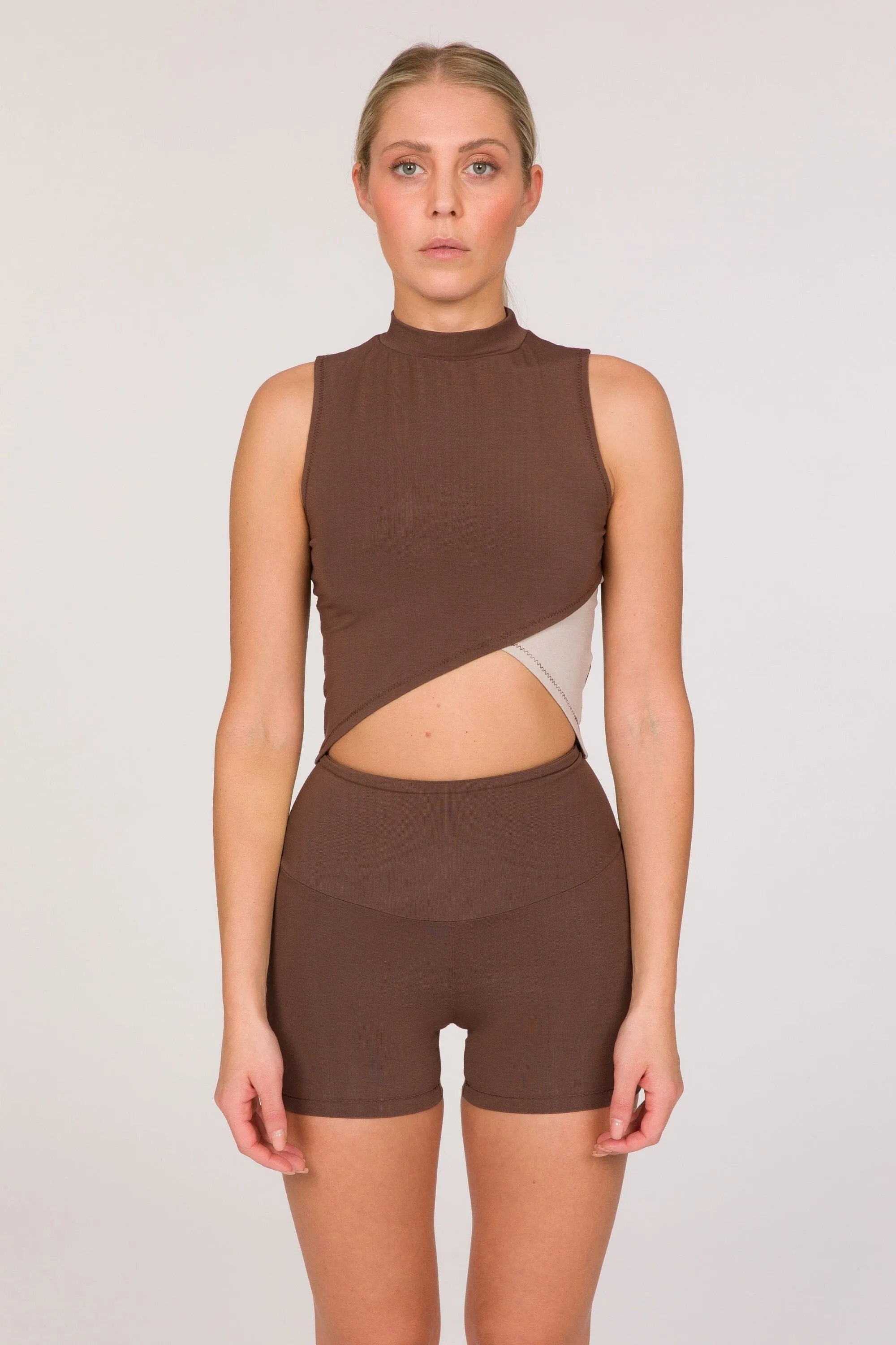 Rio Top - Turtleneck Crop Top
