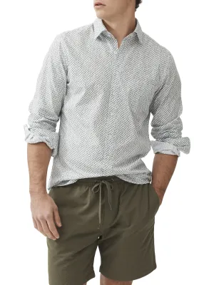 Rodd & Gunn Underwood Print Pattern LS Woven Shirt