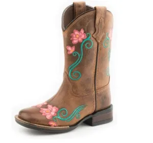 Roper Kids Helen Boots Brown