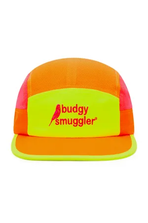 Running Cap in Orange and Yellow