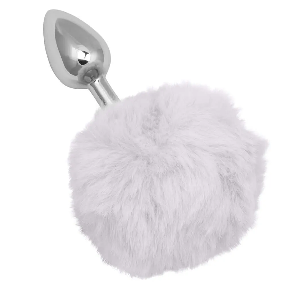Running Wild Bunny Anal Plug - White