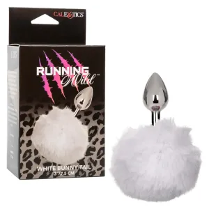 Running Wild Bunny Anal Plug - White