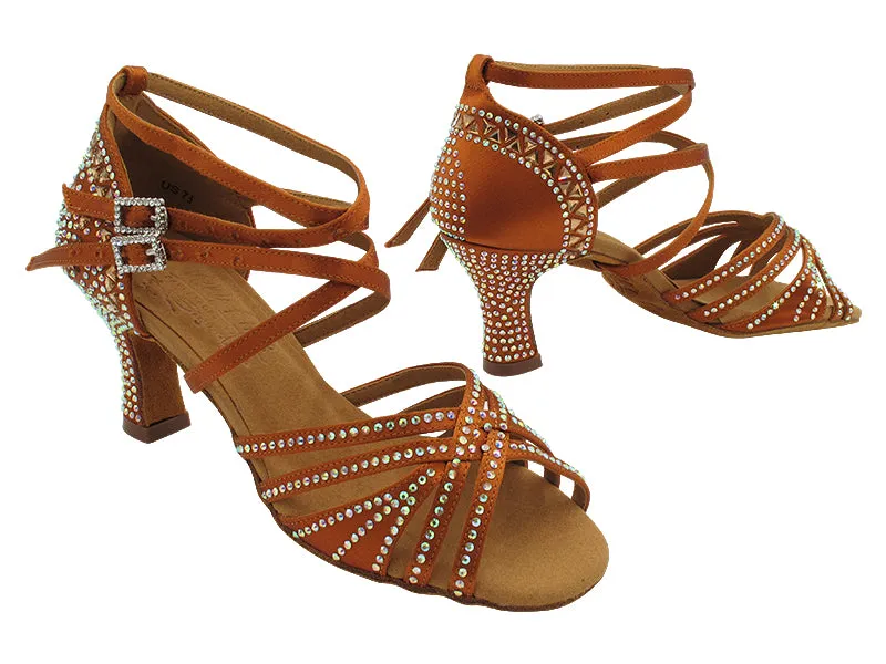 S1006CCMixTwoTri Copper Tan Satin