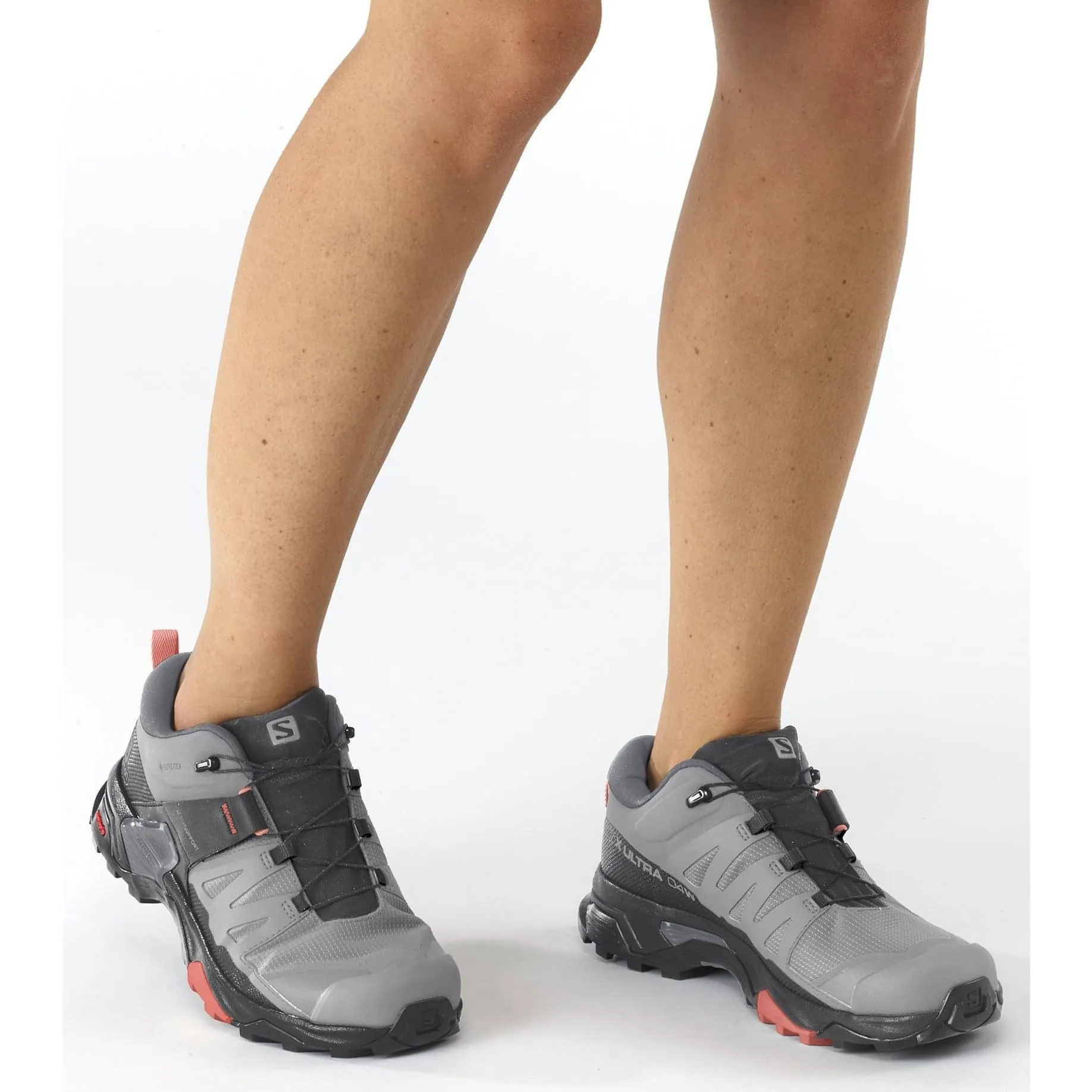 Salomon X Ultra 4 GORE-TEX Womens Walking Shoes - Grey