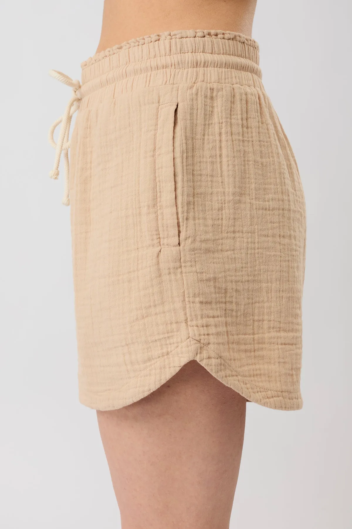Santa Monica Shorts Soft Suede