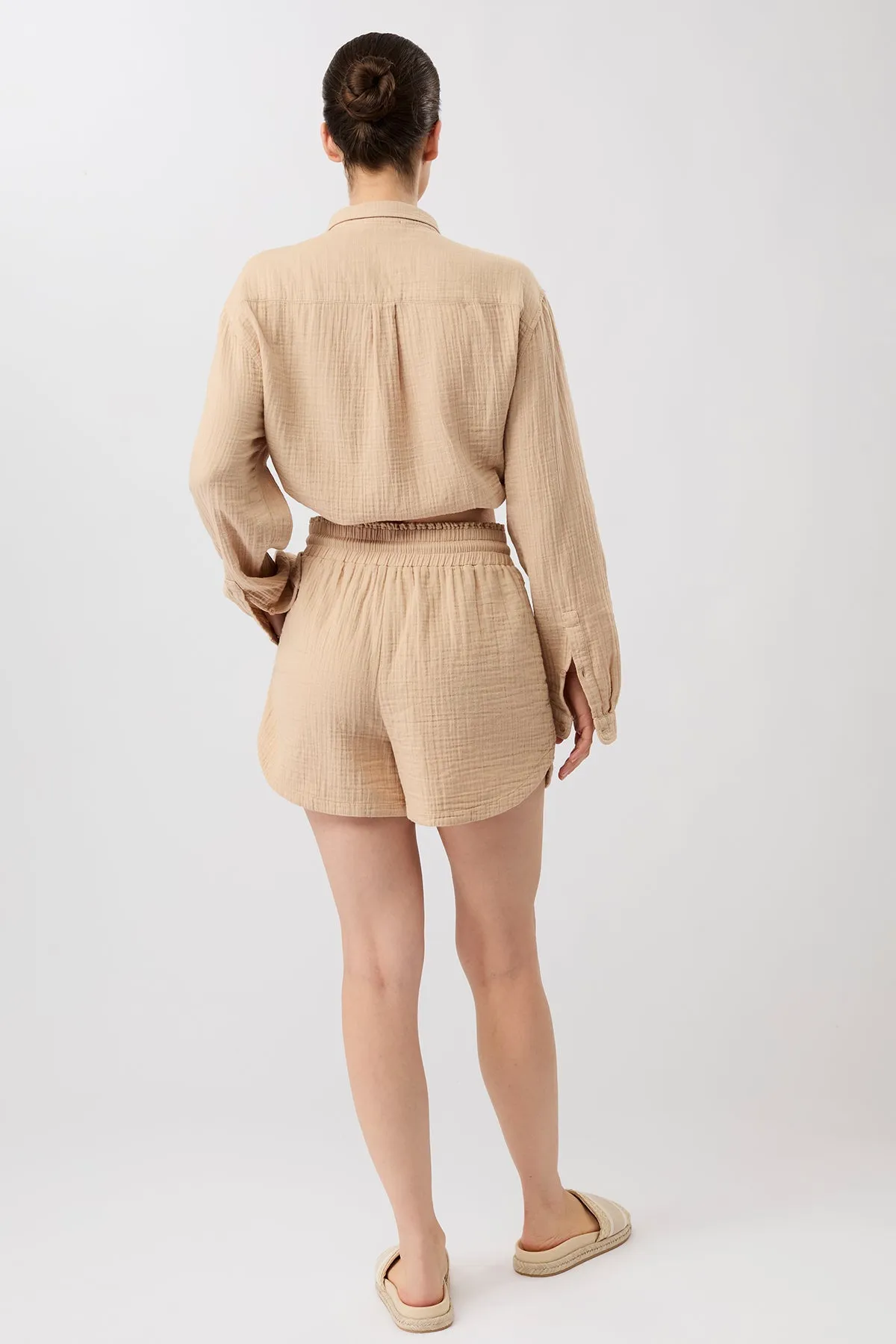 Santa Monica Shorts Soft Suede
