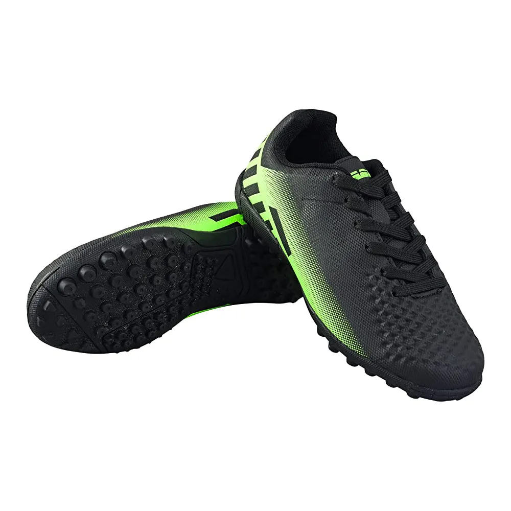 Santos JR. Turf Soccer Shoes - Black/Green
