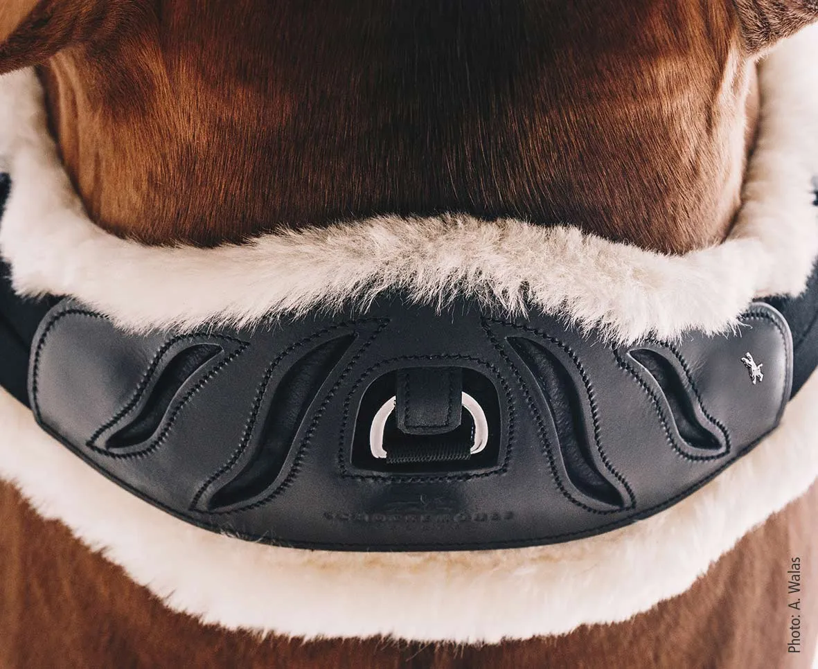 Schockemohle Pandora Sheepskin Pad Cream