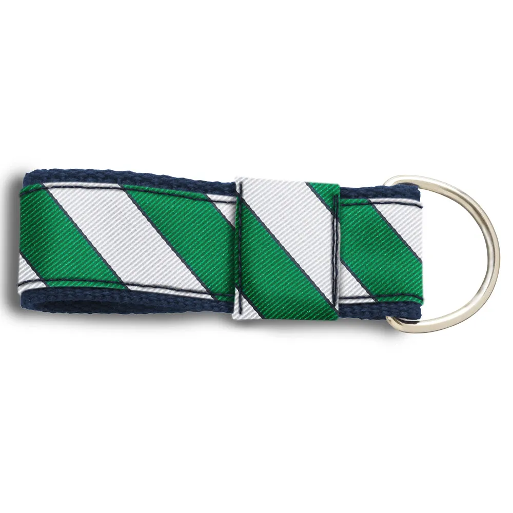 Scholastic Green/White - Key Fobs