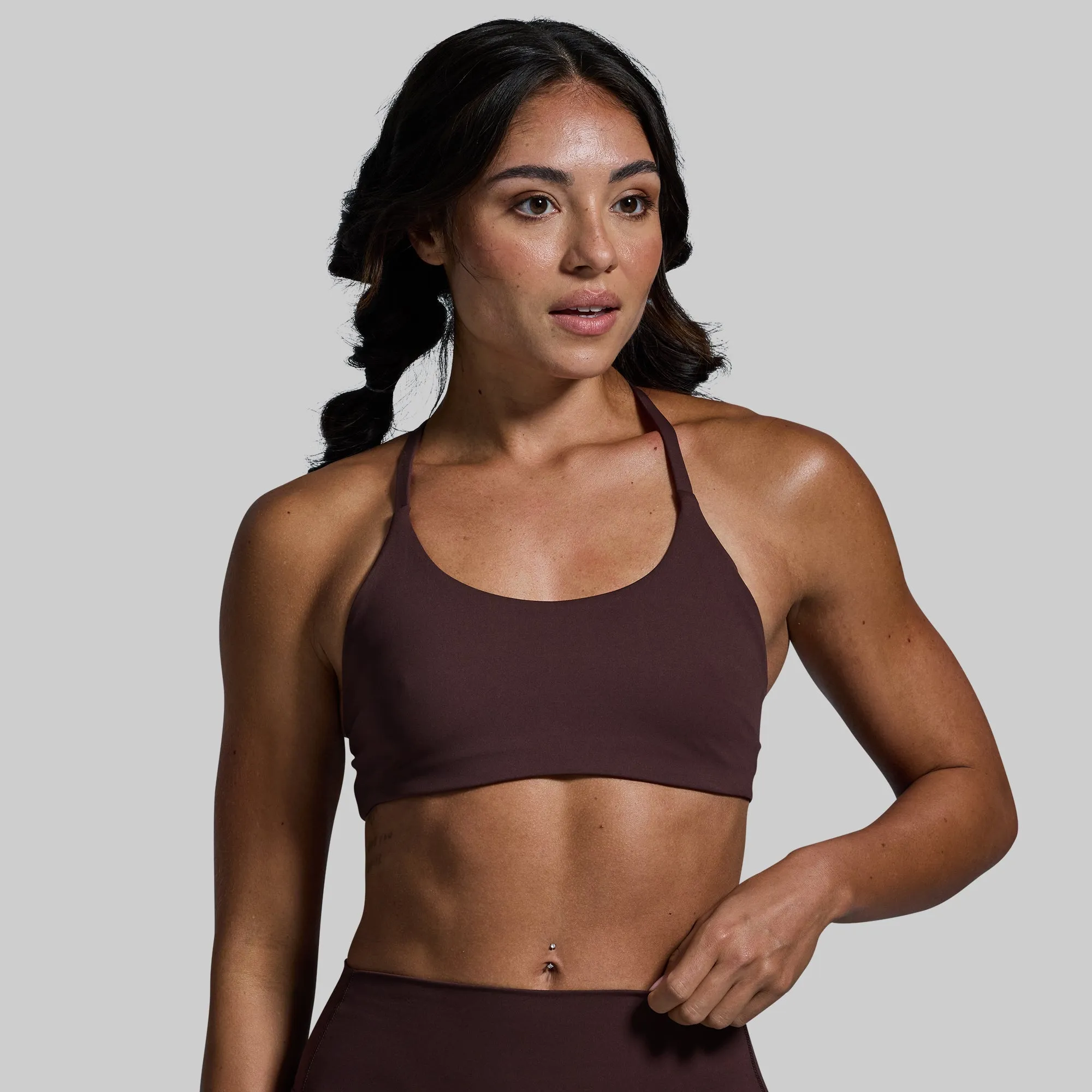 Serenity Sports Bra (French Roast)