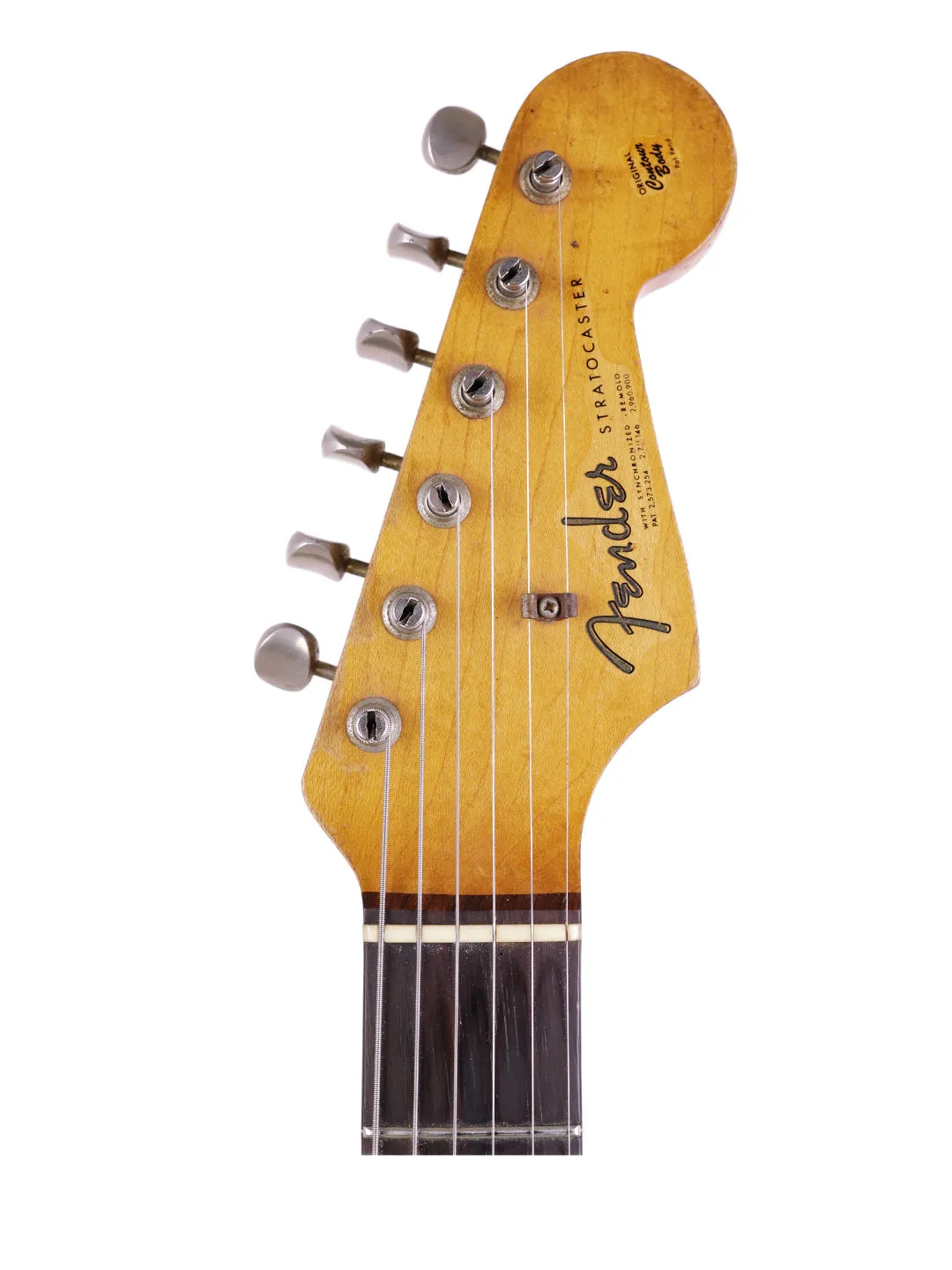 SOLD - Vintage Fender L Series Stratocaster – Fiesta Red – USA 1964