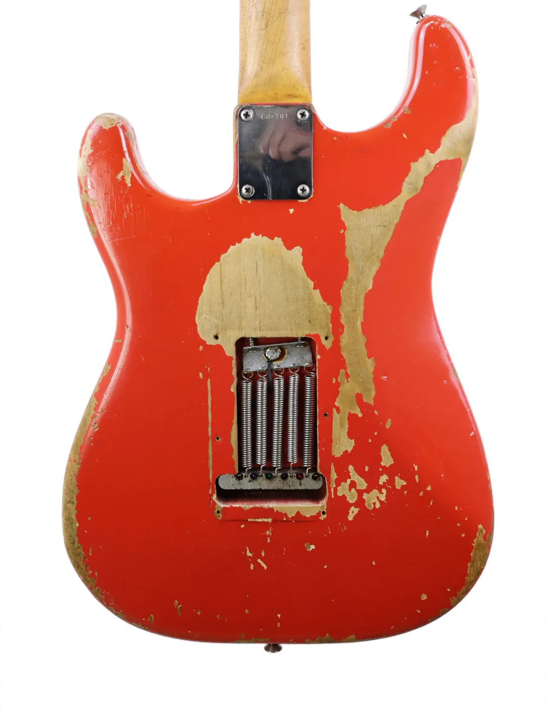 SOLD - Vintage Fender L Series Stratocaster – Fiesta Red – USA 1964