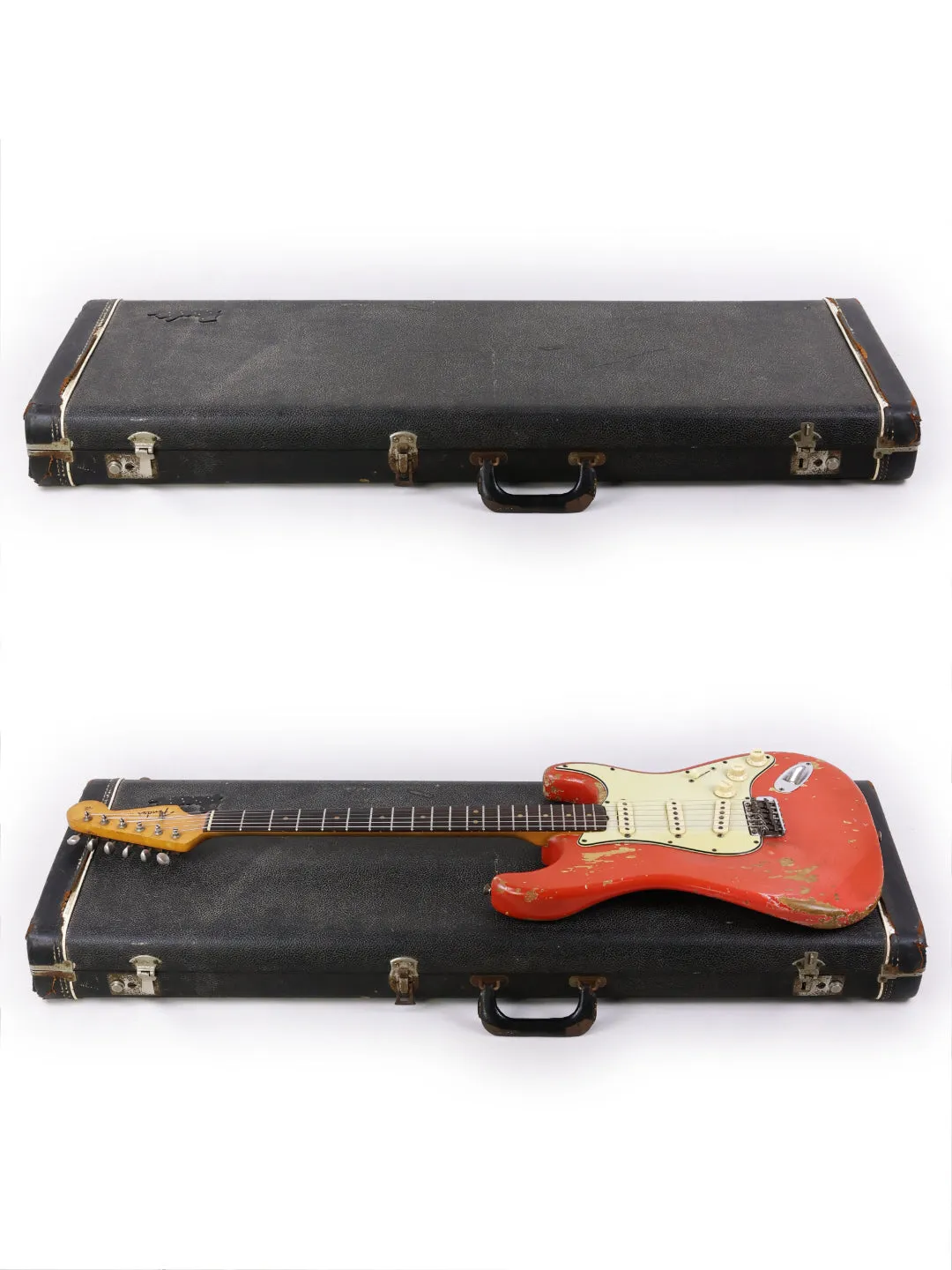 SOLD - Vintage Fender L Series Stratocaster – Fiesta Red – USA 1964