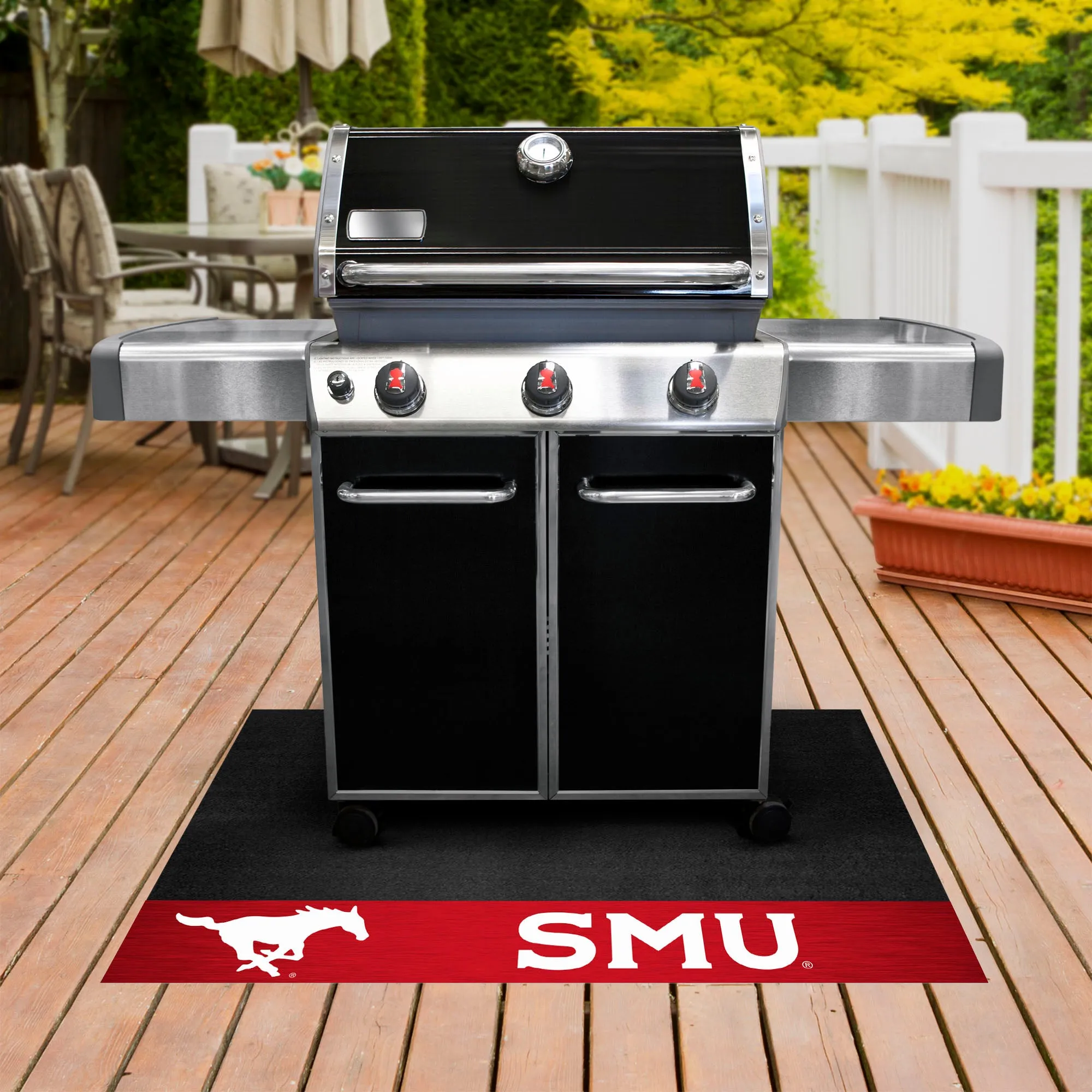 Southern Methodist University Grill Mat - Standard
