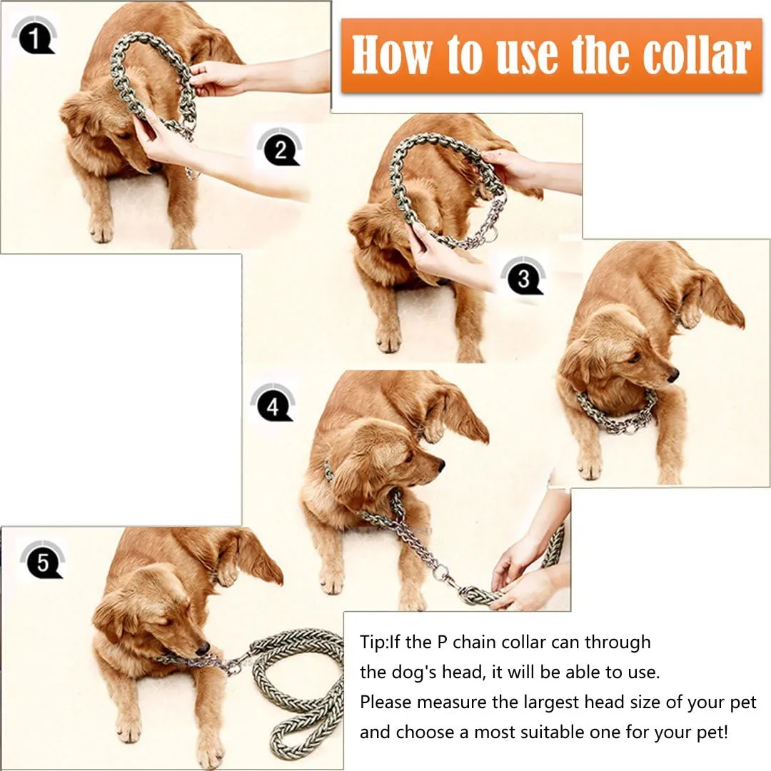 Splitter Clip Chain Martingale Dog Collar